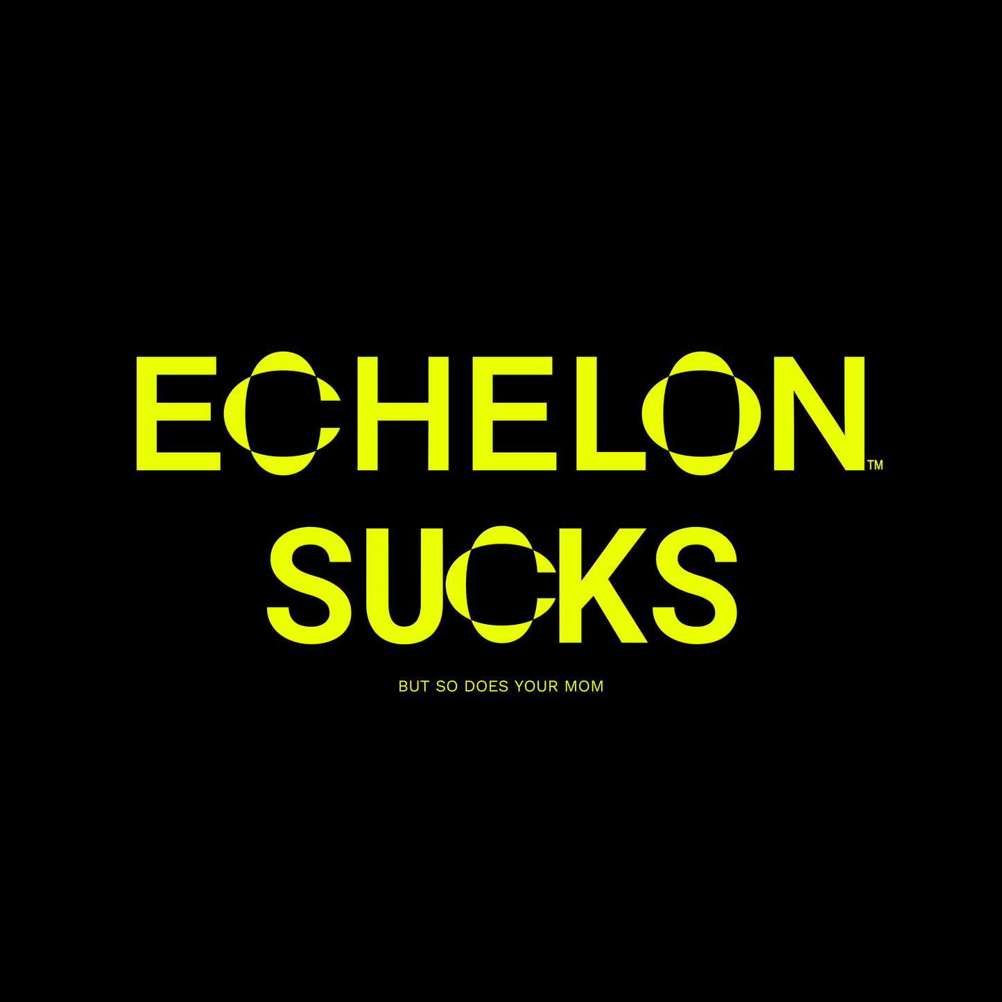 Echelon Sucks Sticker