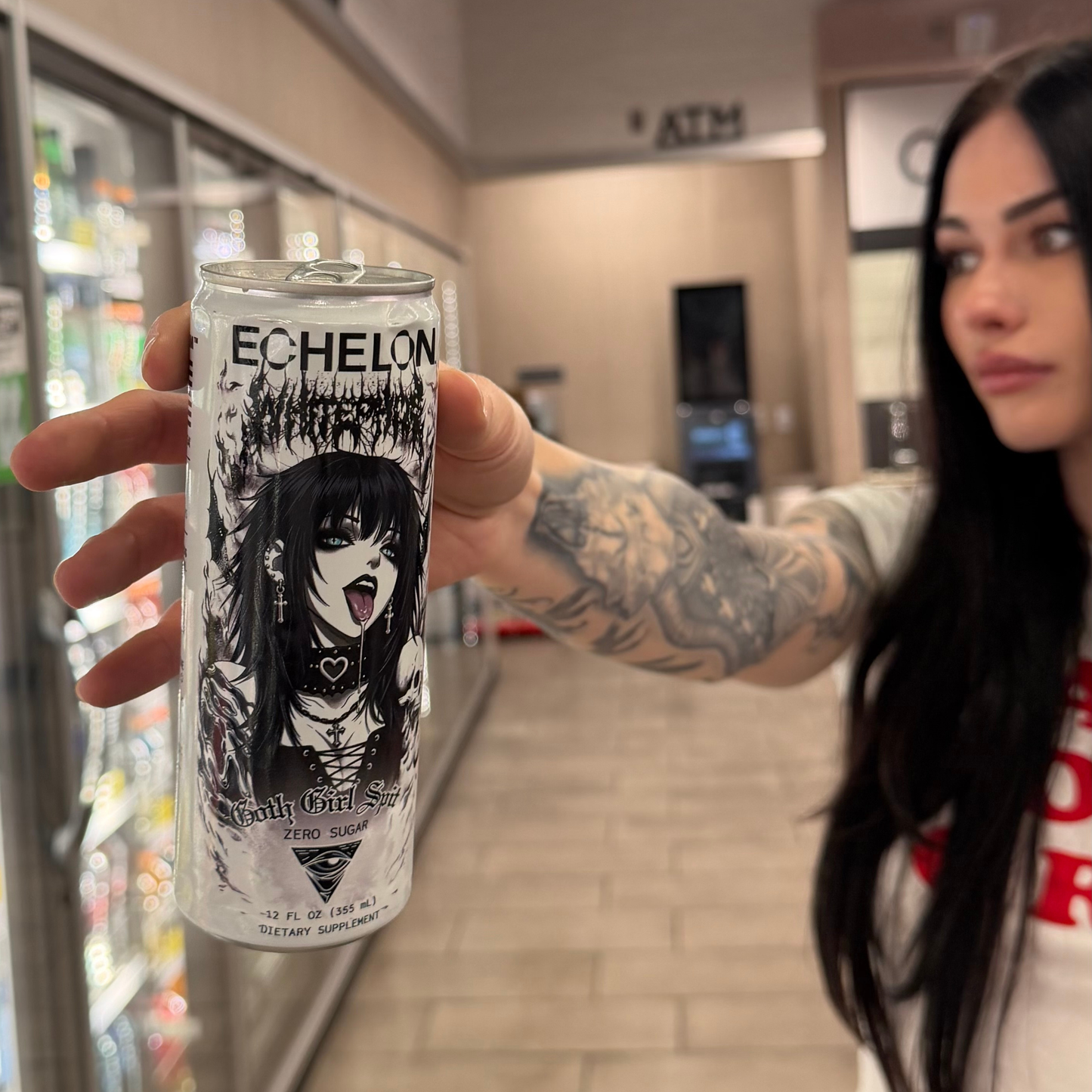 Goth Girl Spit