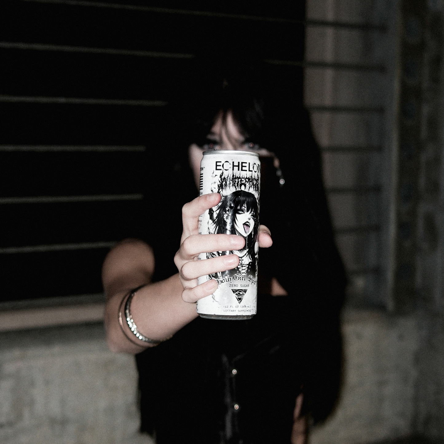 Goth Girl Spit