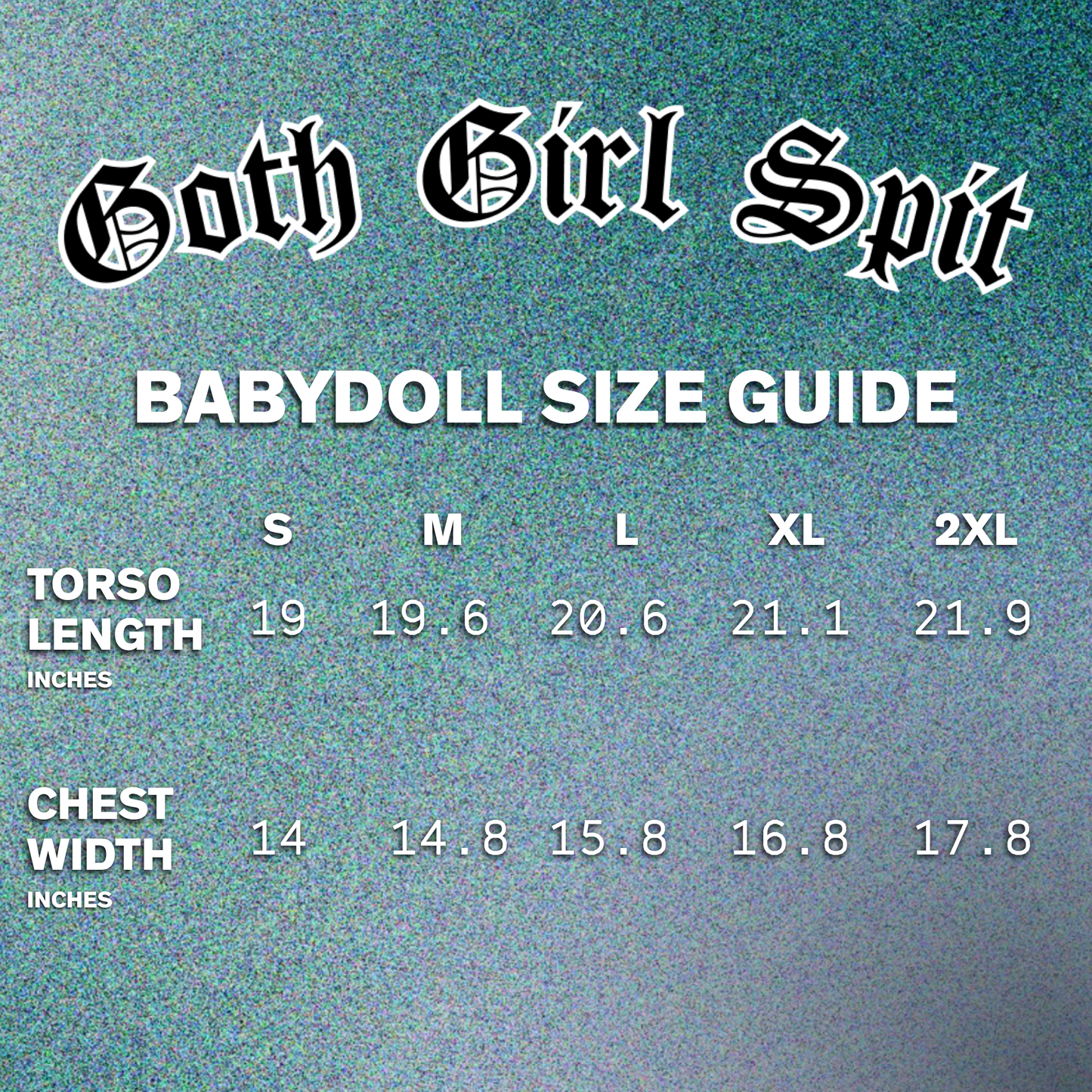 Not A Goth Babydoll Tee | PRE-ORDER