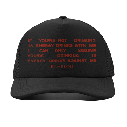 13 Energy Drinks Trucker Hat - PREORDER