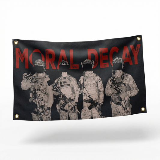 Moral Decay 5x3 Flag - PREORDER