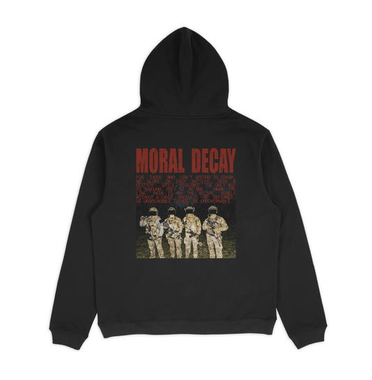 Moral Decay - Heavyweight Hoodie - PREORDER